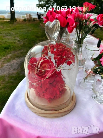 Роза в стъкленица за всяка дама , снимка 2 - Подаръци за жени - 53152660