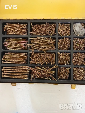 Метален Органайзер с винтове за дърво Rocket Bois & Agglo – 1000 бр., снимка 5 - Железария - 50822667