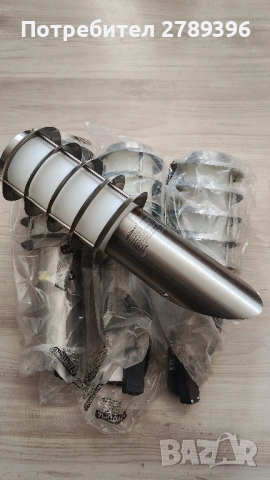 Градинска стенна лампа INOX, снимка 3 - Градински мебели, декорация  - 53808879