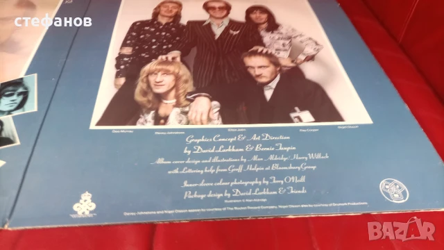 Дългосвиреща грамофонна плоча на ELTON JOHN – CAPTAIN FANTASTIC – Холандия, снимка 4 - Грамофонни плочи - 50594968