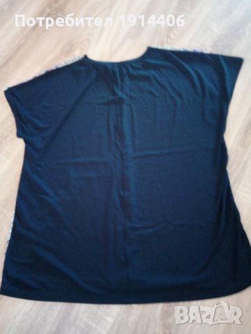 Дамска блуза, LC WAIKIKI  размер 2XL, лека ефирна материя, прекрасен принт, снимка 3 - Други - 46462091