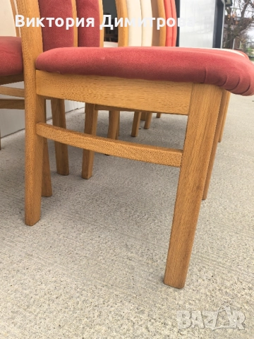 Комплект от 6 трапезни стола , снимка 5 - Столове - 52841528