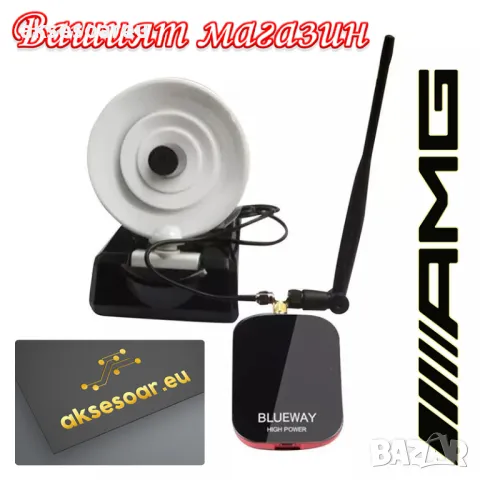 Антенена усилвател с дълъг обхват на прихващане на интернет сигнал 2000mW Wifi USB адаптер за пароли, снимка 7 - Мрежови адаптери - 50267133