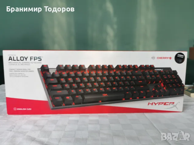Геймърска клавиатура HyperX Alloy FPS, снимка 4 - Клавиатури и мишки - 49685894