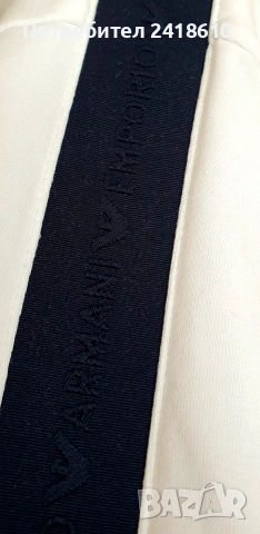 Emporio Armani Full Zip Mens Size S / M НОВО! ОРИГИНАЛ! Мъжко Горнище!, снимка 11 - Спортни дрехи, екипи - 53585515