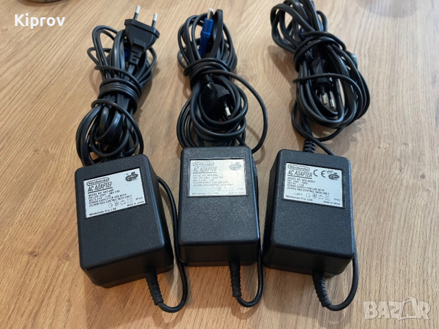🔌 Оригинални Nintendo NES-002EU захранващи адаптери – 3 бр. налични