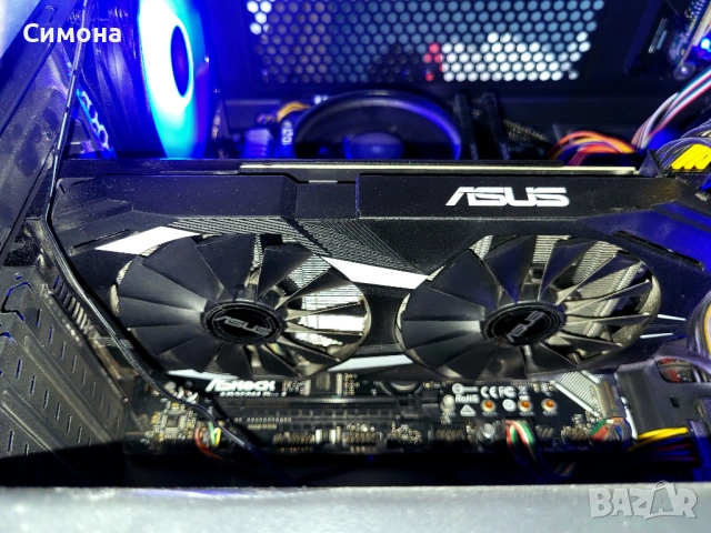 ASUS Radeon RX 580 4GB Dual OC, снимка 5 - Видеокарти - 53861876