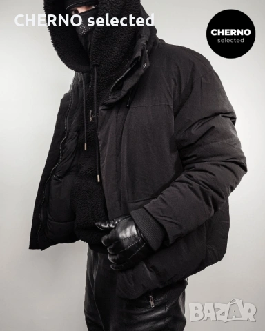 Мъжко черно пухено яке ZARA Water Repellent 4-Way Stretch Puffer Jacket – Размер L•XL , снимка 7 - Якета - 53155687