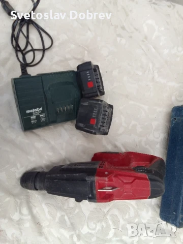 акумулаторен перфоратор a Rottenberger, Metabo 18v, снимка 6 - Перфоратори - 50646768