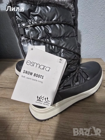 Зимни ботуши размер 41, снимка 3 - Дамски ботуши - 53925791