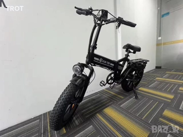 E20 Електрически Велосипед - 48V 15Ah с 250W Безчетков мотор, развиващ до 50 км/ч и до 150 кг, снимка 2 - Велосипеди - 52328636