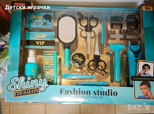 Детски фризьорски комплект Барбер, играчка за момче, снимка 3 - Други - 52633975