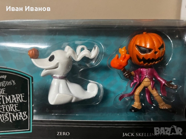 Комплект Metalfigs The Nightmare Before Christmas – 4 фигурки, снимка 3 - Колекции - 53239743