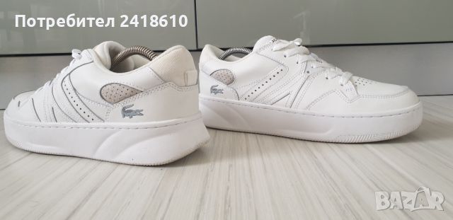 Lacoste Leather Sneakers Mens Size 40.5 /- 26см UK 7 US 9 ОРИГИНАЛ! Мъжки сникърси! Ест. кожа., снимка 6 - Кецове - 45636579