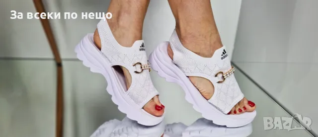 Adidas Дамски Сандали С Метален Акцент Адидас - Налични Различни Цветове Код P575, снимка 17 - Сандали - 50425645