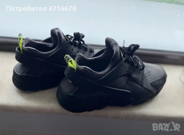 Nike Huarache Iron Gray - Black Volt, снимка 2 - Маратонки - 53193759