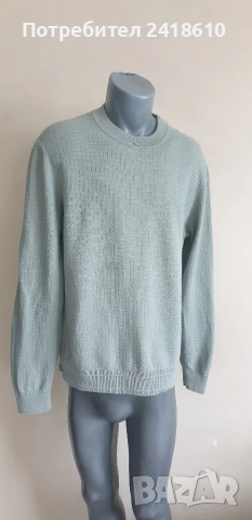 Hugo Boss HUGO Stoppo Cotton Knit Mens Size M ОРИГИНАЛ! Мъжки Памучен Пуловер!, снимка 7 - Пуловери - 53605476