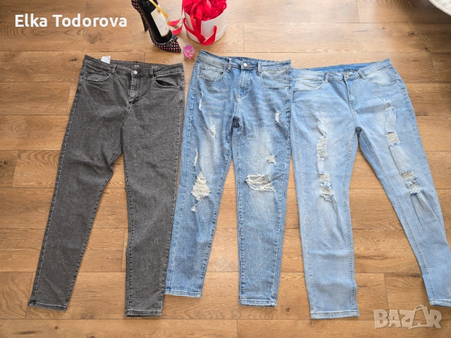 Дамски дънки , снимка 3 - Дънки - 53720936