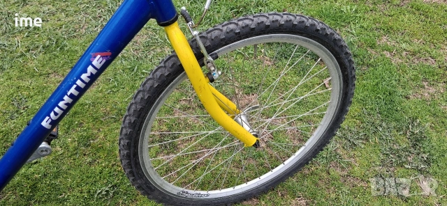 Велосипед НОМЕР 40. Funtime. Алуминиева рамка. 26 цола, 21 скорости. 52 см от седалката..., снимка 14 - Велосипеди - 53906084