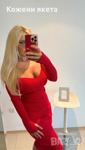 Рипс рокли от плетиво, снимка 7 - Рокли - 52308682