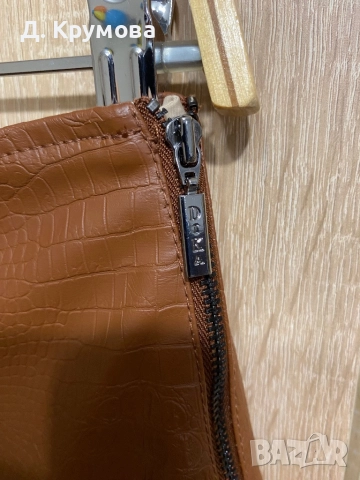 Дамска нова пола Дика от еко кожа , снимка 3 - Поли - 52507596