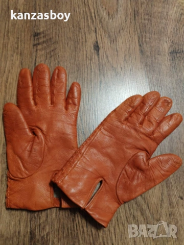Кожени ръкавици произведени в Италия - 100% естествена кожа, снимка 6 - Ръкавици - 53261546