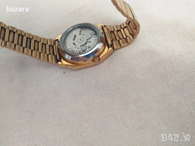 Позлатен Сейко 21 камъка, снимка 6 - Мъжки - 51525058