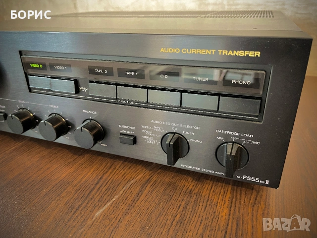 Интегриран усилвател SONY TA-F555esII, снимка 2 - Ресийвъри, усилватели, смесителни пултове - 53477254