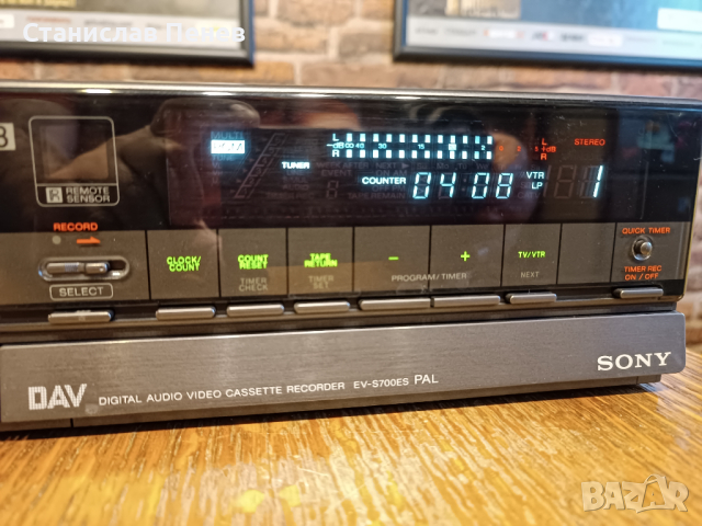 Sony EV-S700ES PCM Audio Recorder , снимка 5 - Ресийвъри, усилватели, смесителни пултове - 45060773