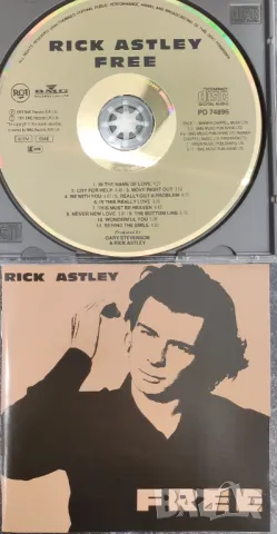 Rick Astley оригинален диск , снимка 1 - CD дискове - 48677421