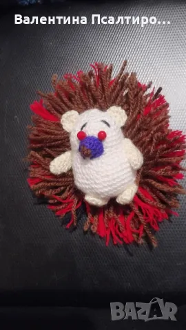 Таралеж че амигуруми , снимка 2 - Колекции - 49692395