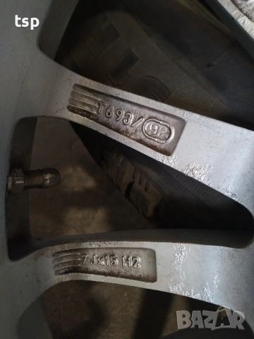 Джанти 15" 5x114,3 със зимни гуми 195,65,15, снимка 9 - Гуми и джанти - 53056240