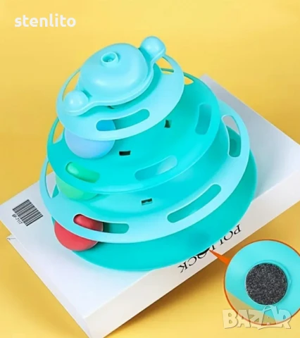 Котешка кула с топчета за игра, снимка 8 - За котки - 47021982