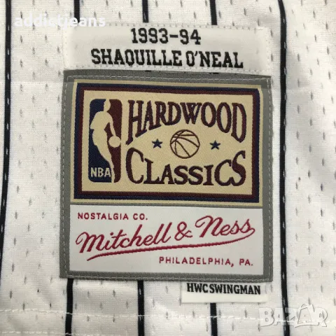 Мъжки потник Mitchell&Ness Shaquille O'neal Orlando Magic season 1993-94 размер XL, снимка 6 - Спортни дрехи, екипи - 49174848