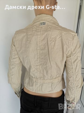 Дамско яке (10) OFFICER OVERSHIRT L/S WMN KHAKI  S(2)  /302/, снимка 5 - Якета - 46364335