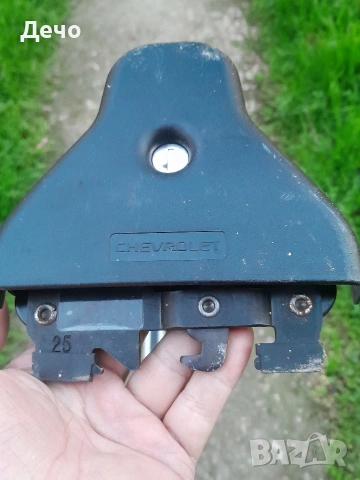 ОРИГИНАЛЕН АЛУМИНИЕВ БАГАЖНИК НАПРЕЧНИ ГРЕДИ ЗА ШЕВРОЛЕТ ОРЛАНДО Chevrolet Orlando след 2010г., снимка 2 - Аксесоари и консумативи - 53636639