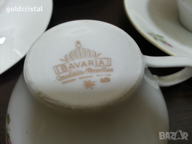 Немски порцелан Бавария чаши за чай кафе , снимка 5 - Антикварни и старинни предмети - 46023812