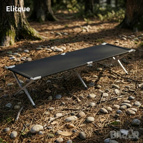 Сгъваемо къмпинг легло XXL – Здраво, компактно и удобно за сън навсякъде