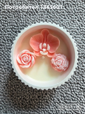 Ароматни соеви свещи, снимка 2 - Декорация за дома - 53258636