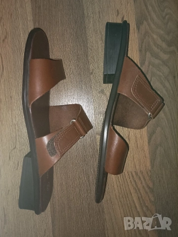 Чехли от естествена кожа , снимка 7 - Чехли - 54234450