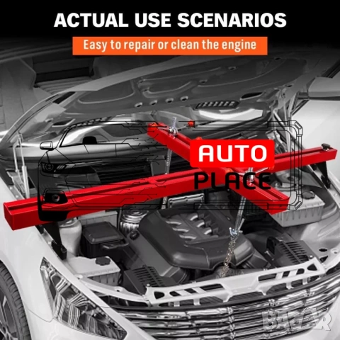 Греда за двигатели с напречна греда 180/90 СМ 500КГ HAWEK, снимка 3 - Други инструменти - 54036511