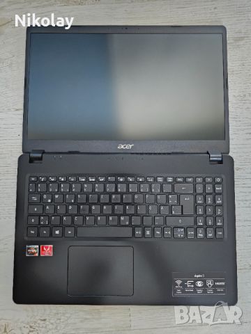 Acer Aspire 3 Ryzen 3 3200U, AMD Radeon Vega, 16GB DDR4, SSD 512GB, снимка 4 - Лаптопи за игри - 46366934