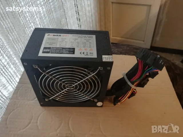 Компютърно захранване 600W PowerBox ATX-600W 120mm FAN, снимка 2 - Захранвания и кутии - 47224493