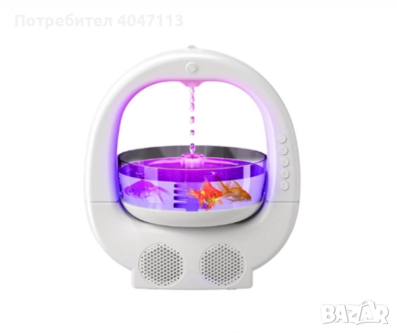 Антигравитационен овлажнител за въздух "Аквариум", с Bluetooth, снимка 5 - Овлажнители и пречистватели за въздух - 51878690