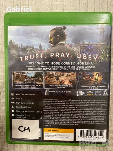 Far Cry 5 Xbox One, снимка 3 - Игри за Xbox - 46518257