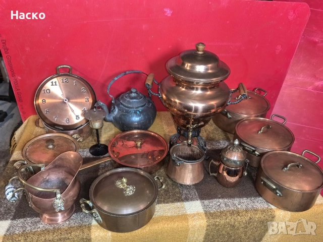 медни съдове, снимка 2 - Декорация за дома - 53740693