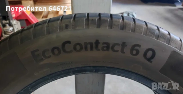 Летни гуми CONTINENTAL EcoContact 6Q, снимка 2 - Гуми и джанти - 54057348