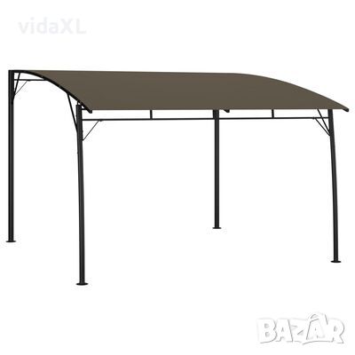 vidaXL Градинска тента сенник, 3x3x2,55 м, таупе（SKU:312254, снимка 1 - Градински мебели, декорация  - 45081264