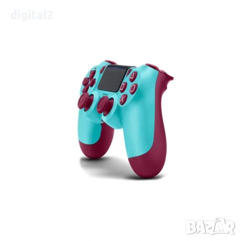 Sony DualShock 4 Berry Blue v2, Оригинален , Лимитиран , 2 г гаранция, снимка 7 - PlayStation конзоли - 53627376
