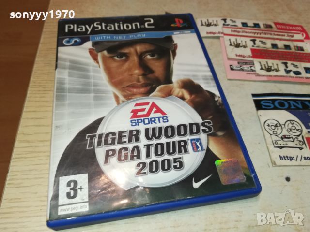 TIGER WOODS PGA TOUR 2005 PS2 GAME 1107241054, снимка 3 - Игри за PlayStation - 46545166